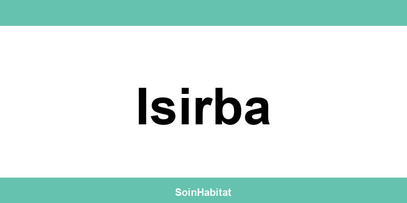 Téléphone et contact d’ISERBA à Isirba